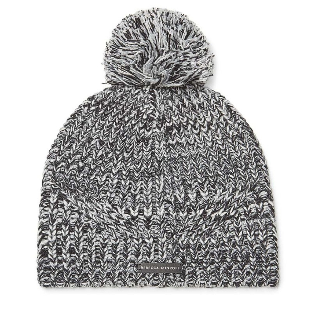 SALE Rebecca Minkoff Marled Beanie & Arm Warmer - Picture 5 of 6